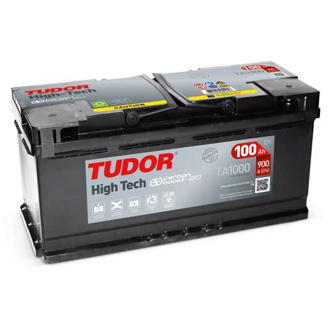 tudor high tech 100ah 900a|Tudor TA1000. Car battery Tudor 100Ah 12V .